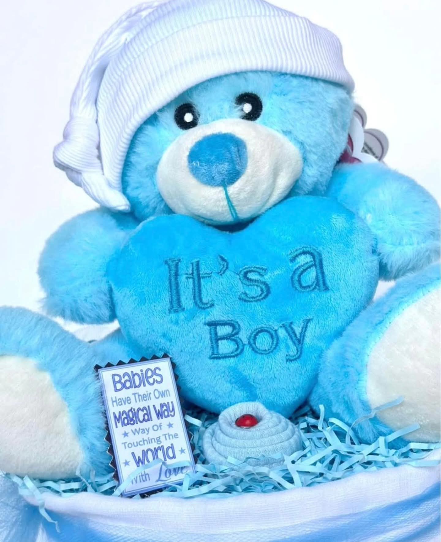 Luksus Blelagkage “It’s a Boy” – Eksklusiv Babygave