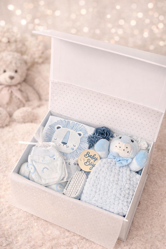 Luksus Baby Gaveæske – Lion Dream Sæt